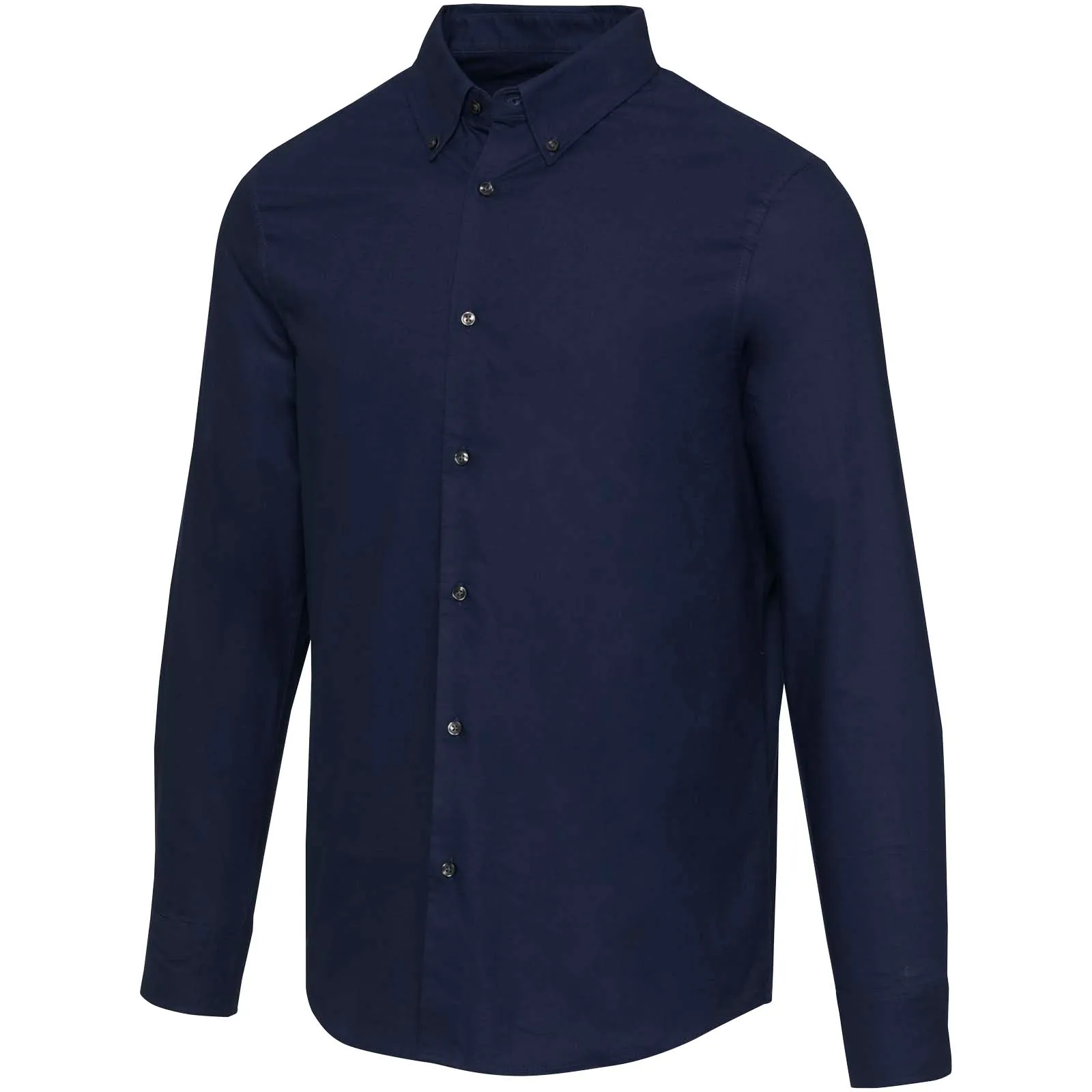 Sphene 165 g/m² oxford herenoverhemd Marineblauw