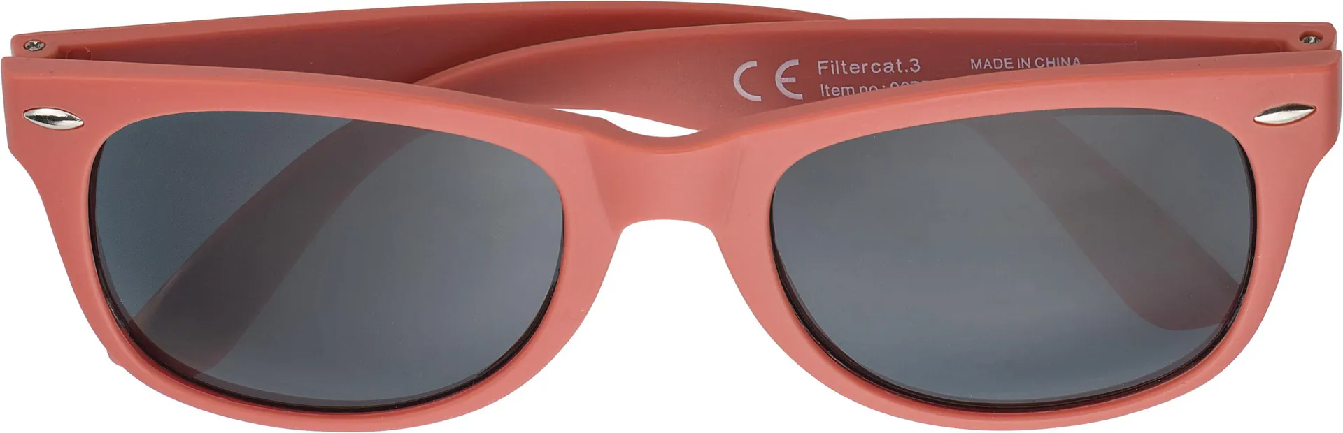 Zonnebril Kenzie | Gerecycled rood