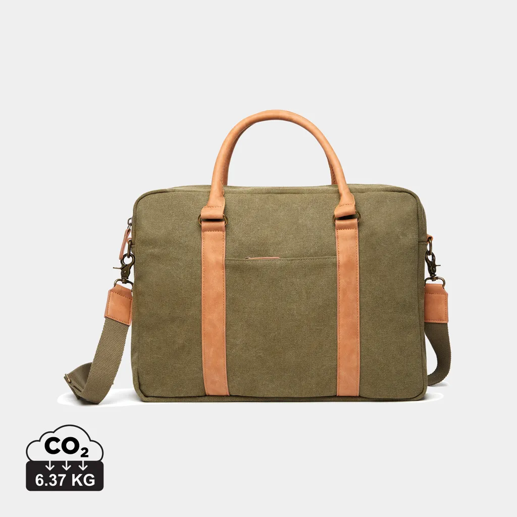 VINGA Bosler RCS rcanvas laptoptas groen