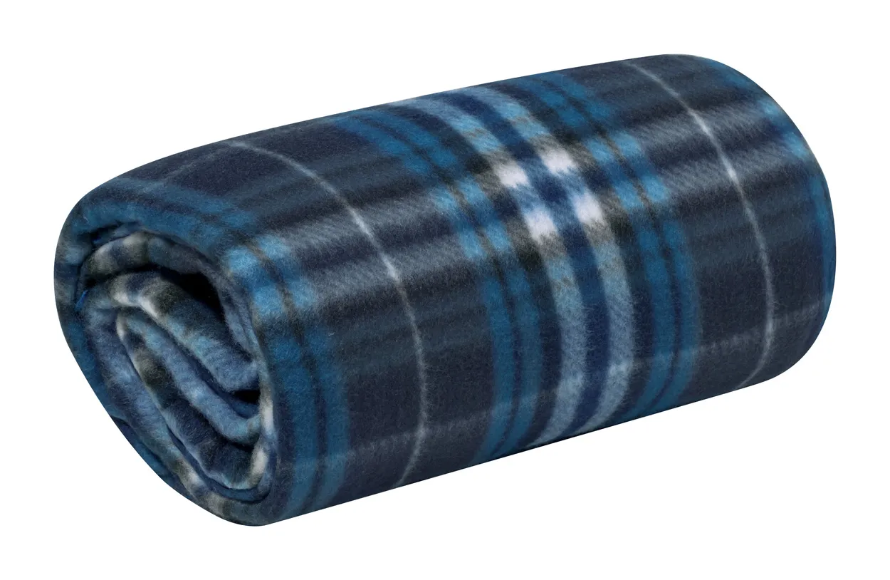 Fozzo RPET-fleece deken blauw