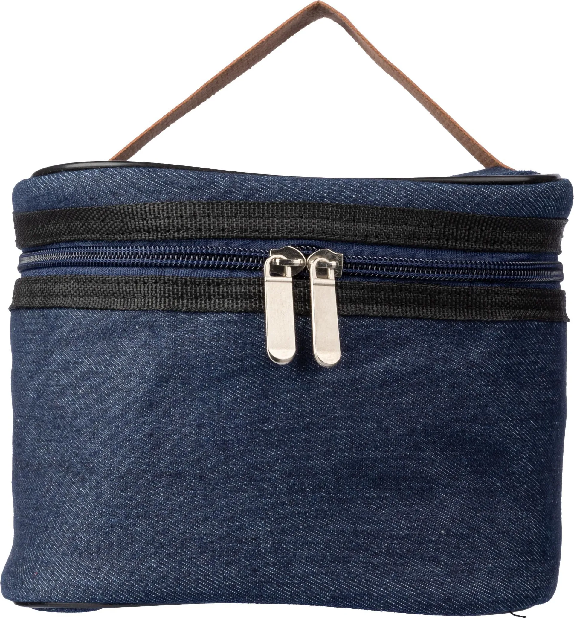 Denim koeltas Franz blauw
