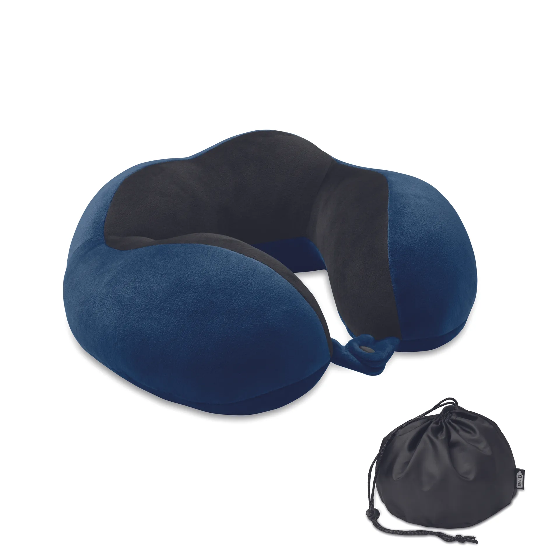 Reiskussen van schuim Blauw