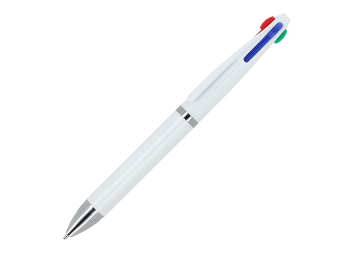 4-kleuren pen Wit