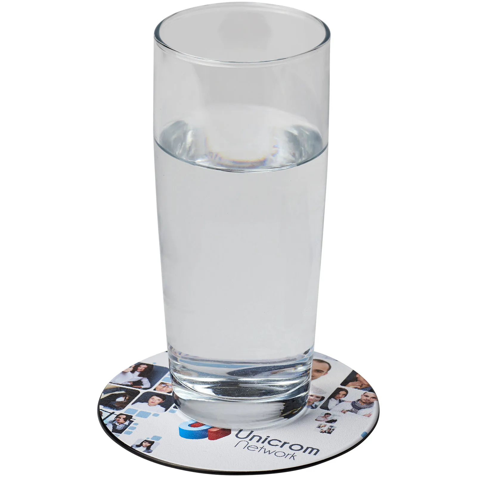 Brite-Mat® ronde onderzetter Zwart