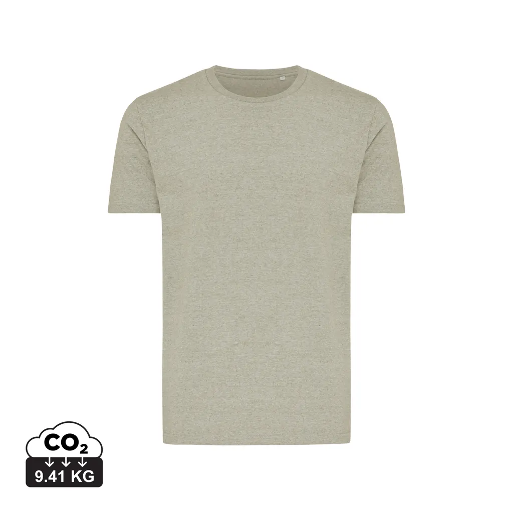 IQONIQ Brett gerecycled katoen t-shirt light heather green