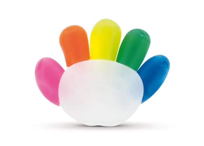 Markeerstift hand Wit