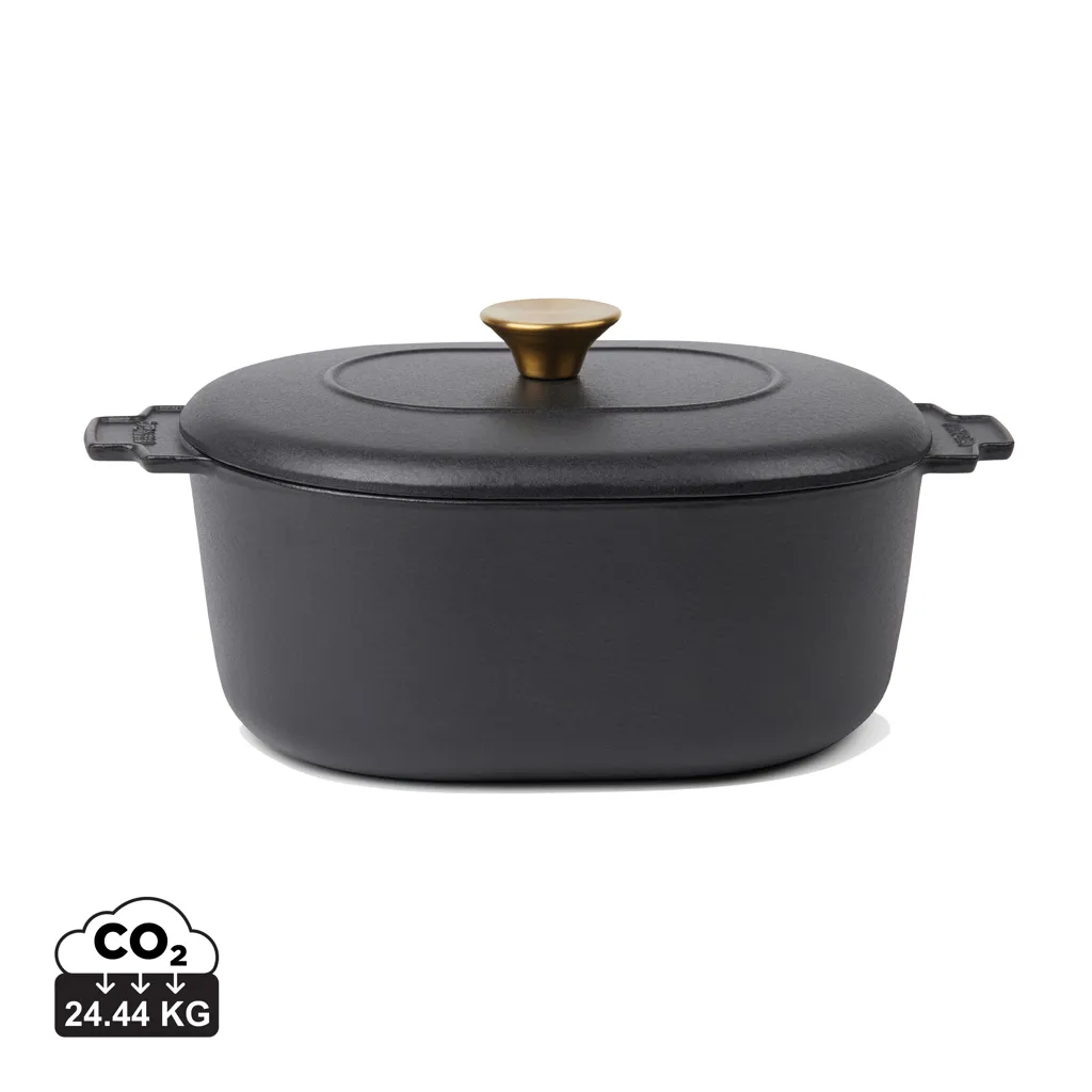 VINGA Monte heritage braadpan 4 L zwart