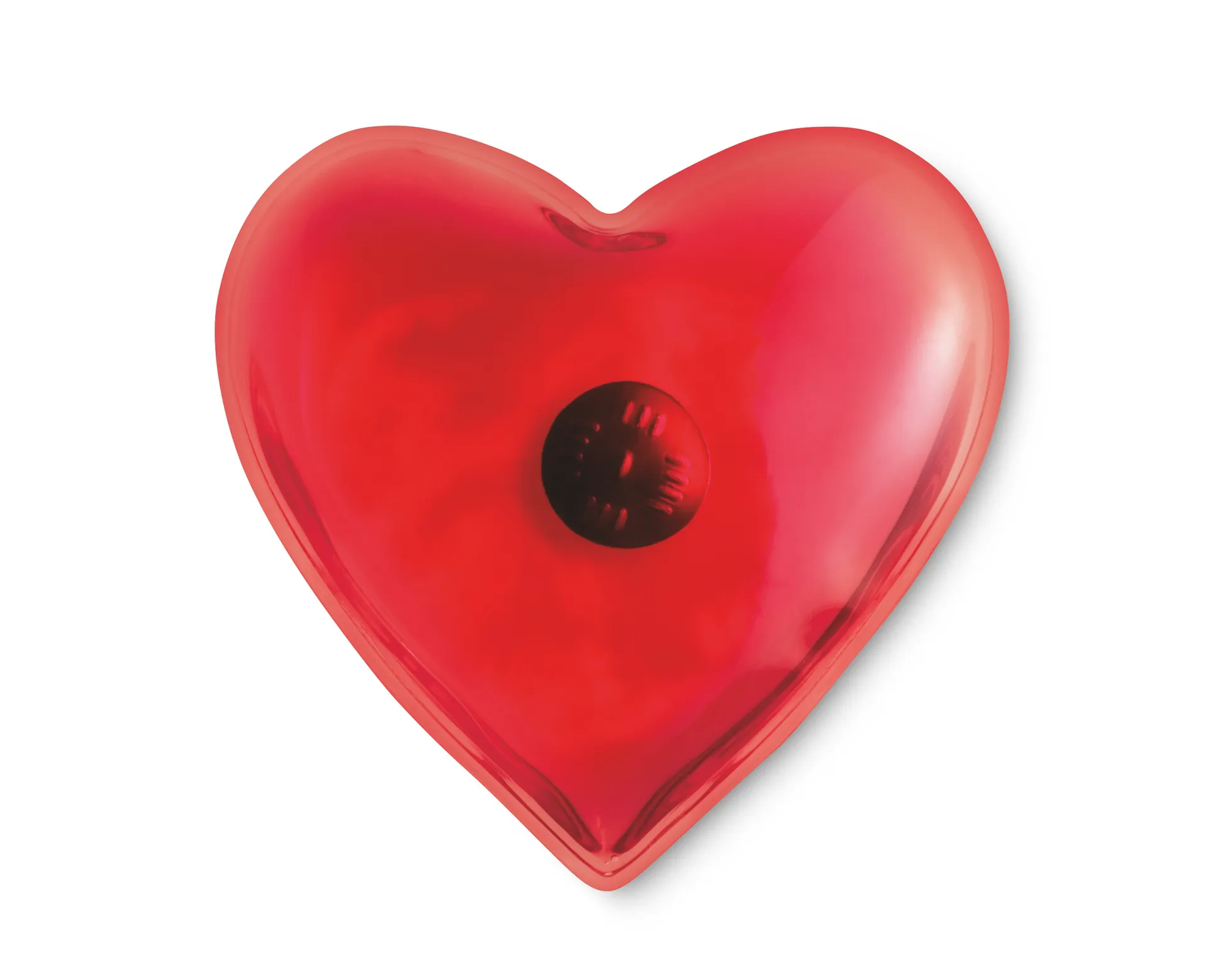 Handwarmer in hartvorm Rood