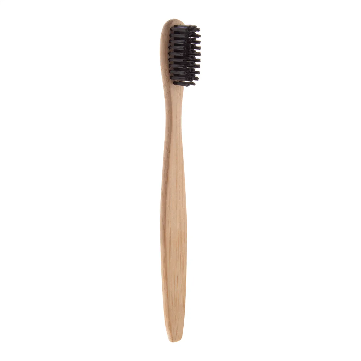Boohoo Mini bamboe tandenborstel voor kinderen zwart