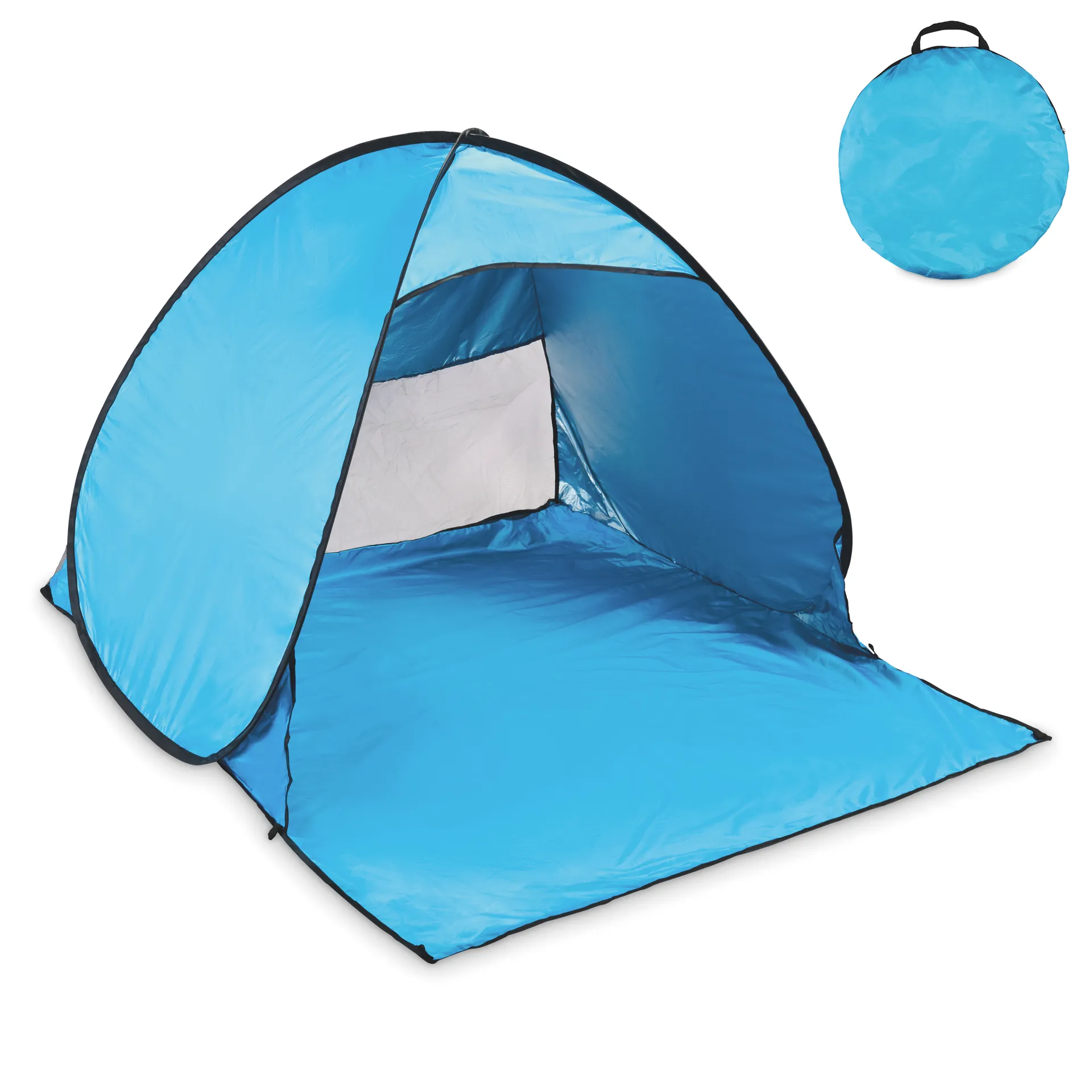 190T polyester strandtent Turquoise
