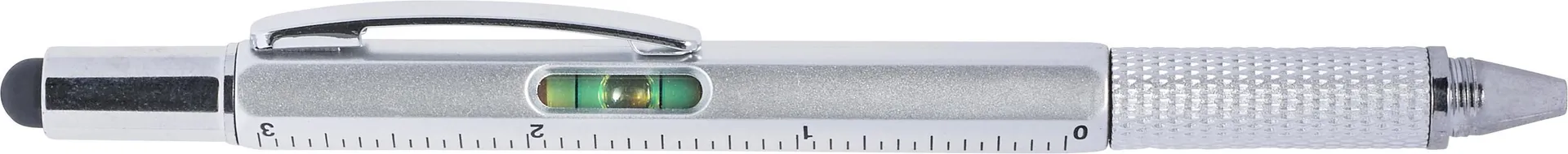 Balpen Giuliana | Kunststof | 5-in-1 zilver
