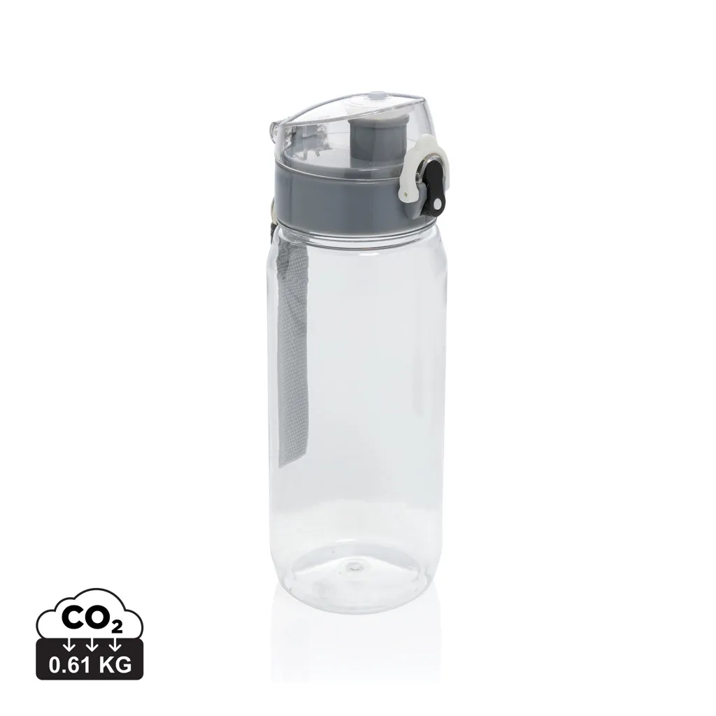 Yide RCS Gerecyclede PET lekvrije afsluitbare fles 600ml transparant