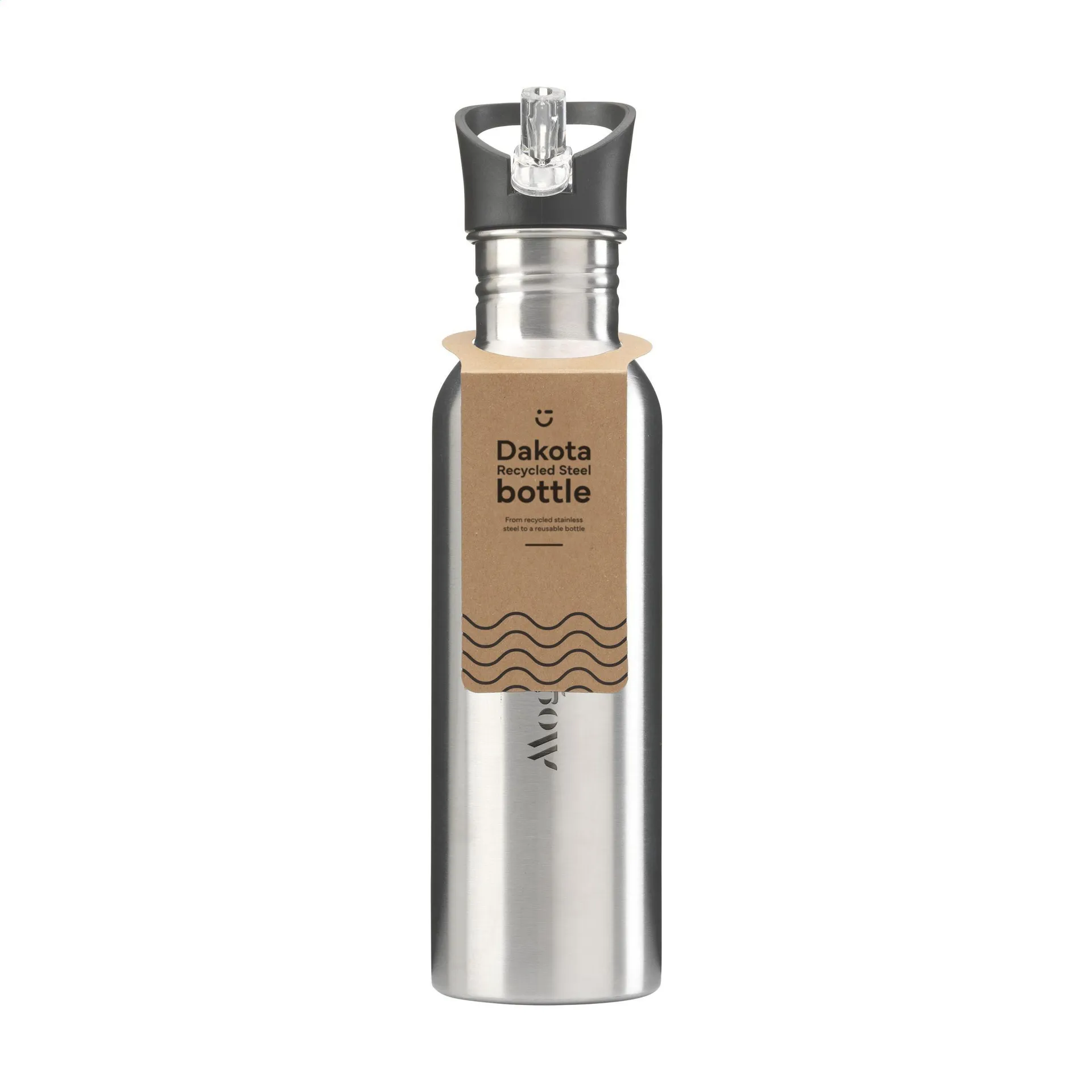Dakota RCS Recycled Steel Bottle 750 ml zilver