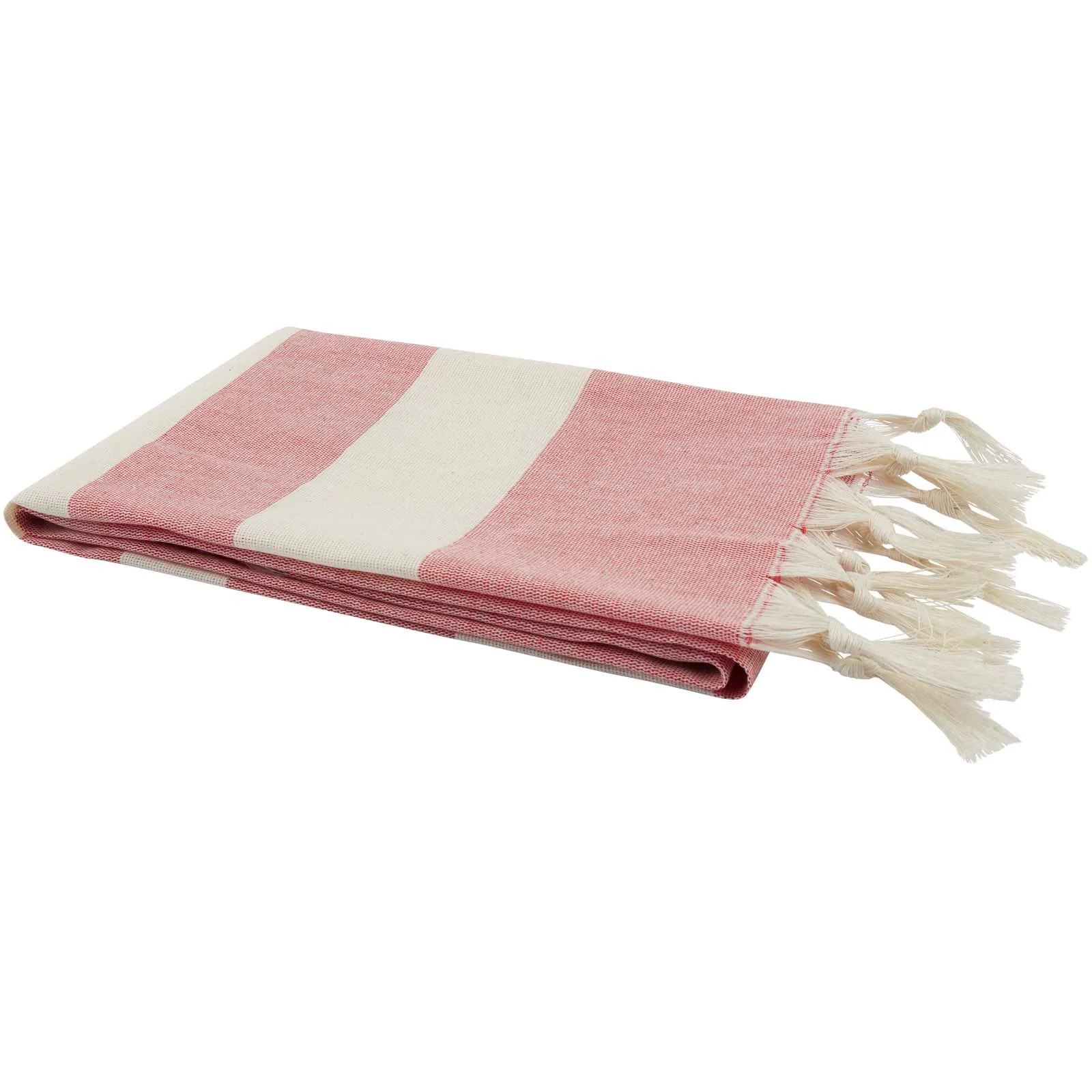Anders hammam handdoek 147 x 75,5 cm Rood