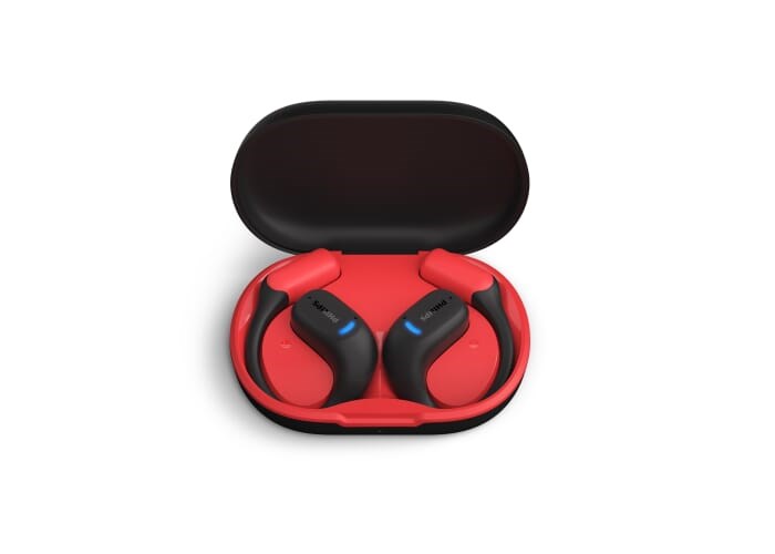 TAA6709| Philips Sports Earphones open-ear met ingebouwd zichtbaarheids lampje