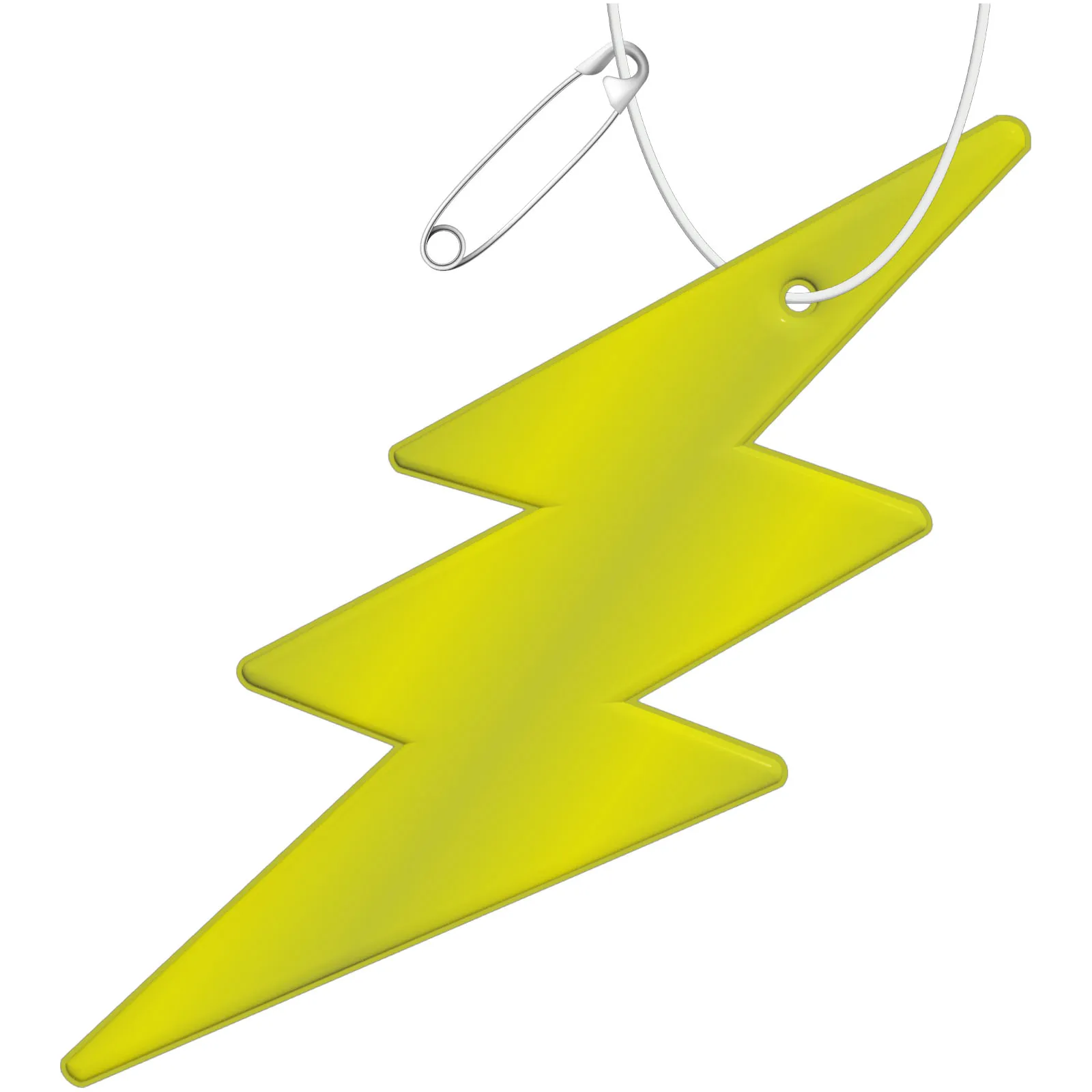 RFX™ H-10 reflecterende pvc hanger met flits Neon geel