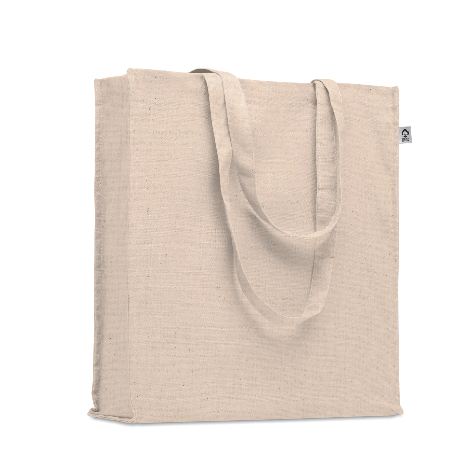 Boodschappentas organisch katoe Beige