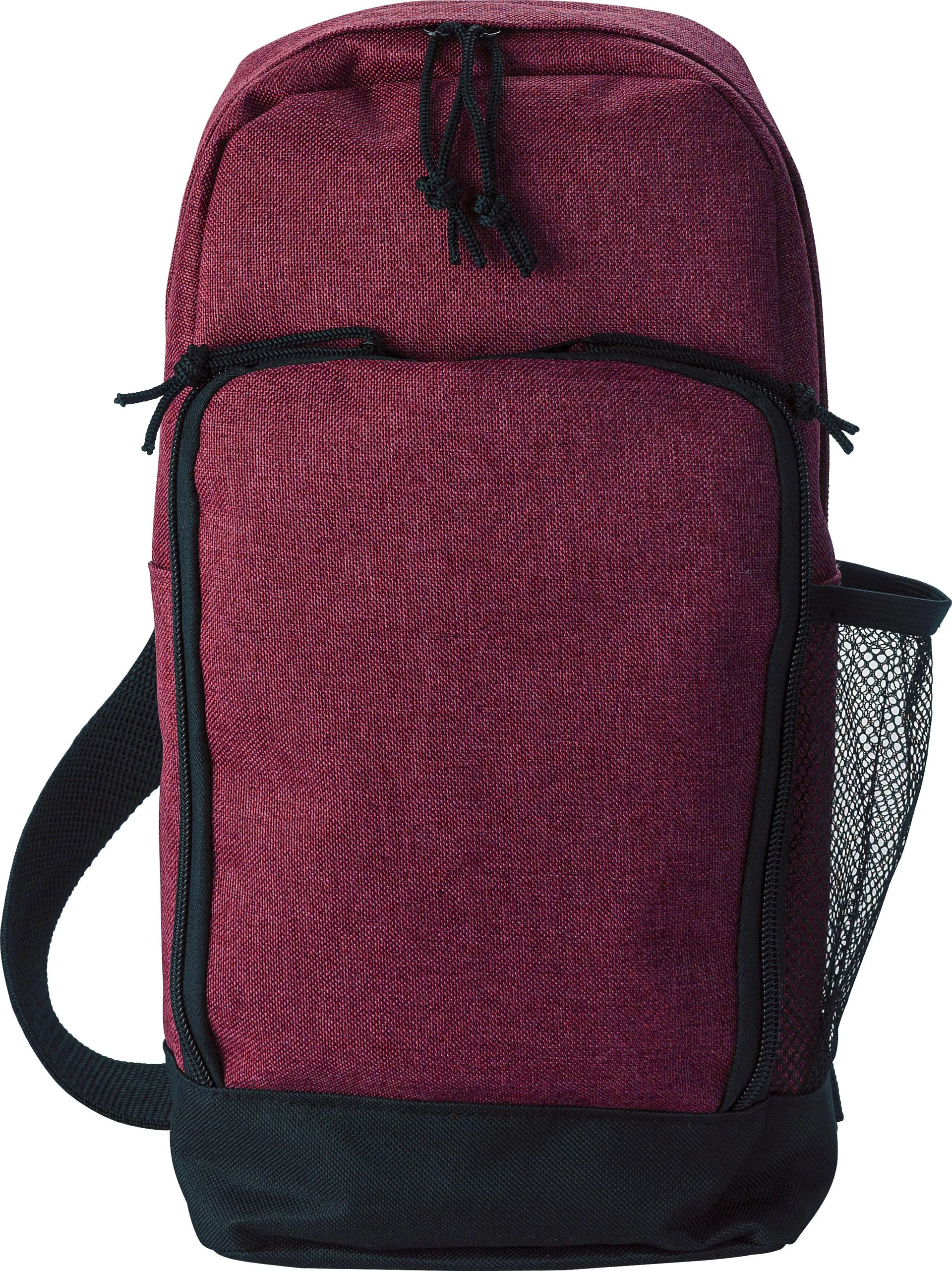 Polyester (600D) schoudertas Brandon rood