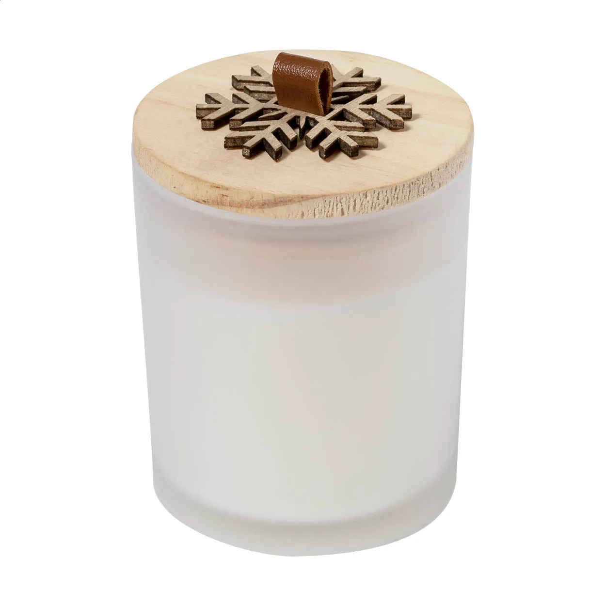 Flandle Kerst geurkaars wit