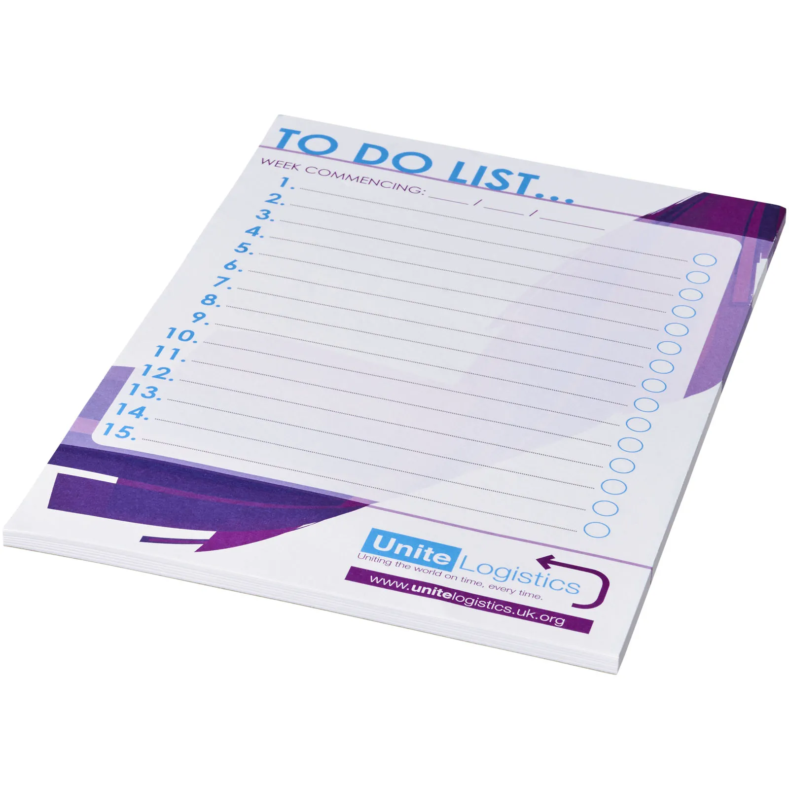Desk-Mate® A5 kladblok Wit