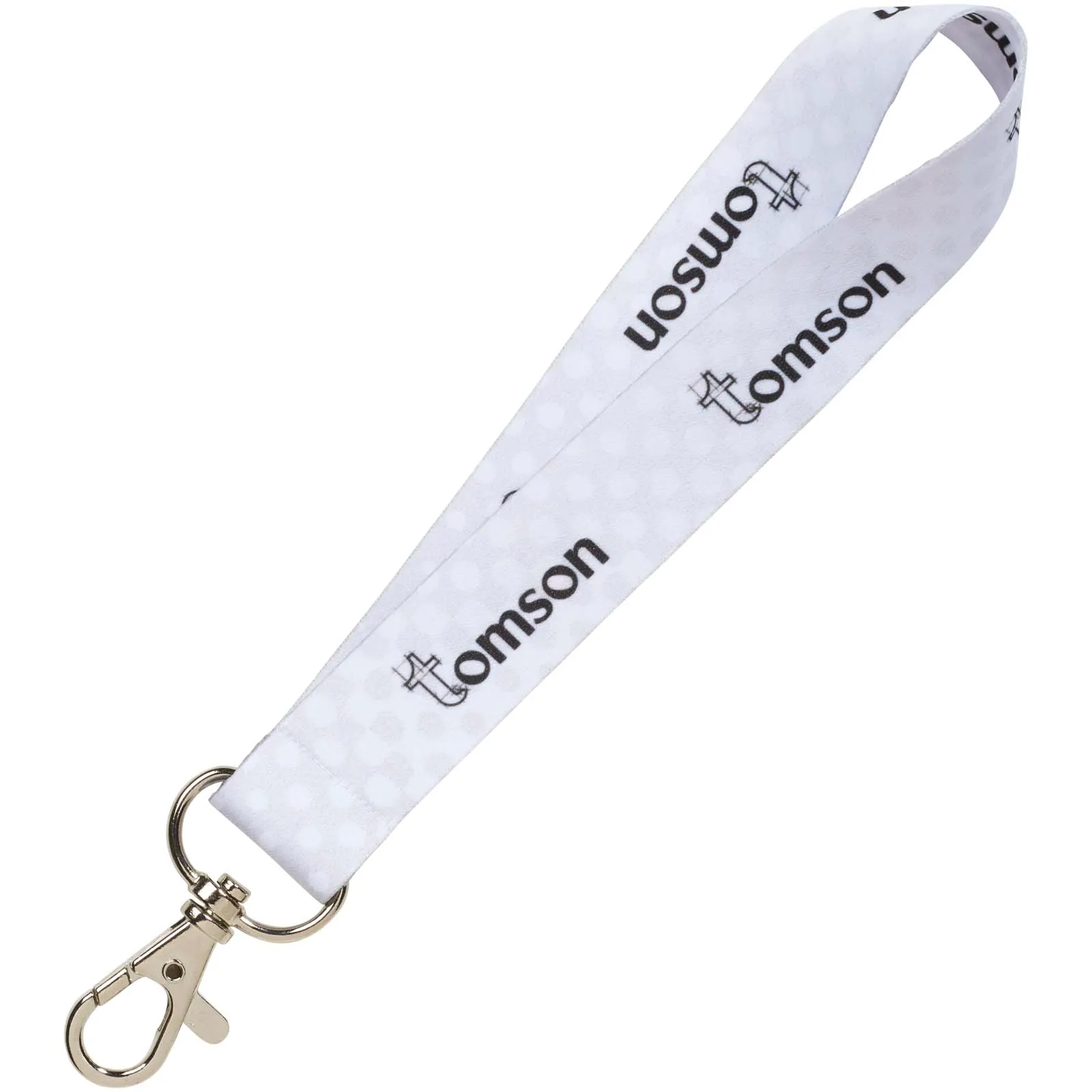 Mini sublimatie lanyard Wit