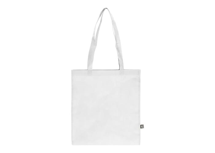 R-PET Draagtas non-woven lange handvatten 38 x 42cm 75g/m²