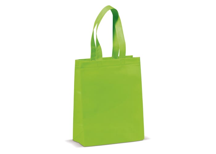 Draagtas gelamineerd non-woven klein 105g/m² - 30 x 24 cm