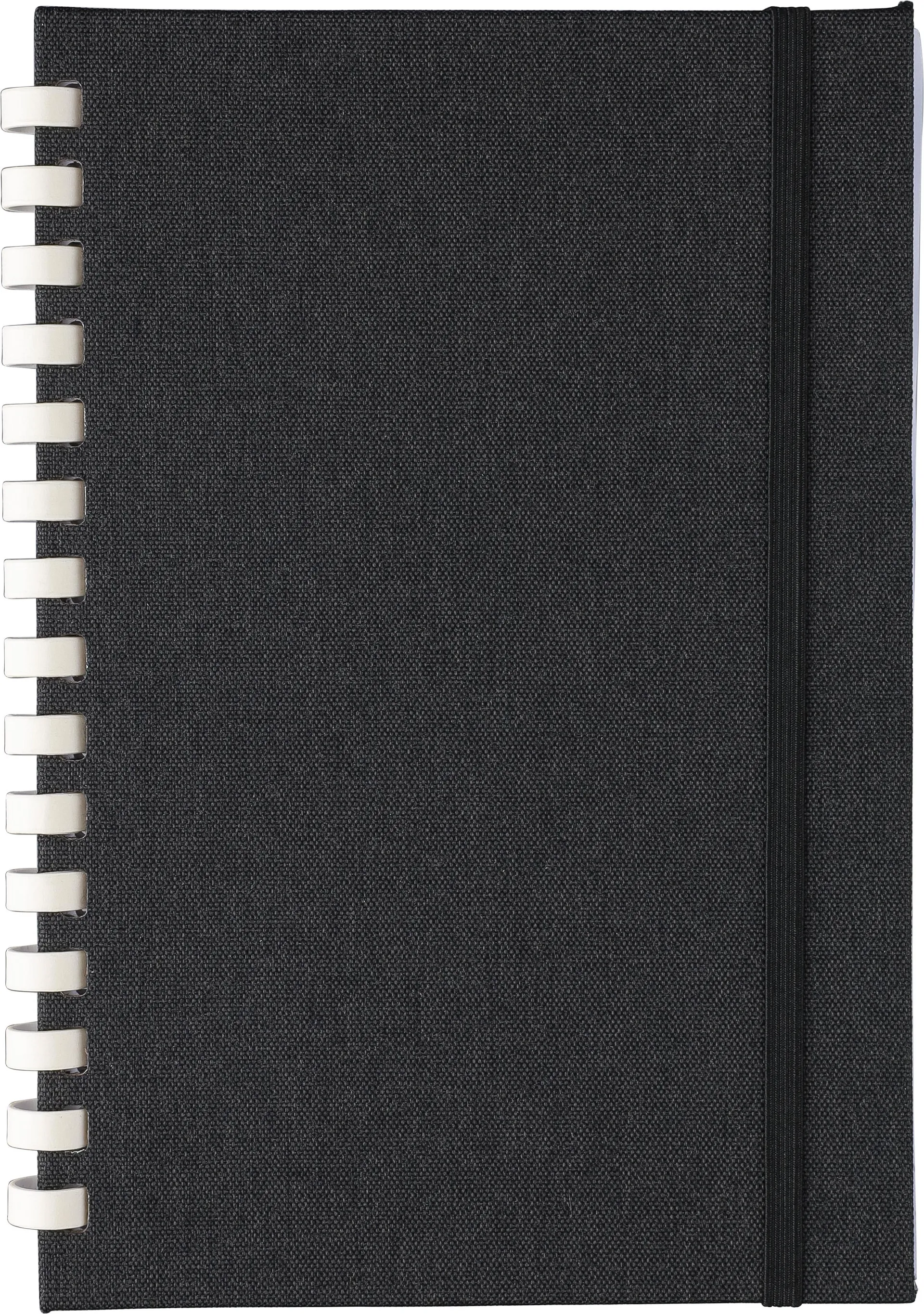 Notitieboek Ilias | Gerecycled PET | A5 | Gelinieerd zwart