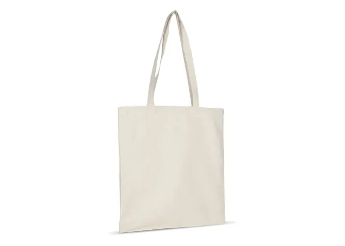 Schoudertas katoen ecru OEKO-TEX® lang 220g/m² 38x42 cm Ecru