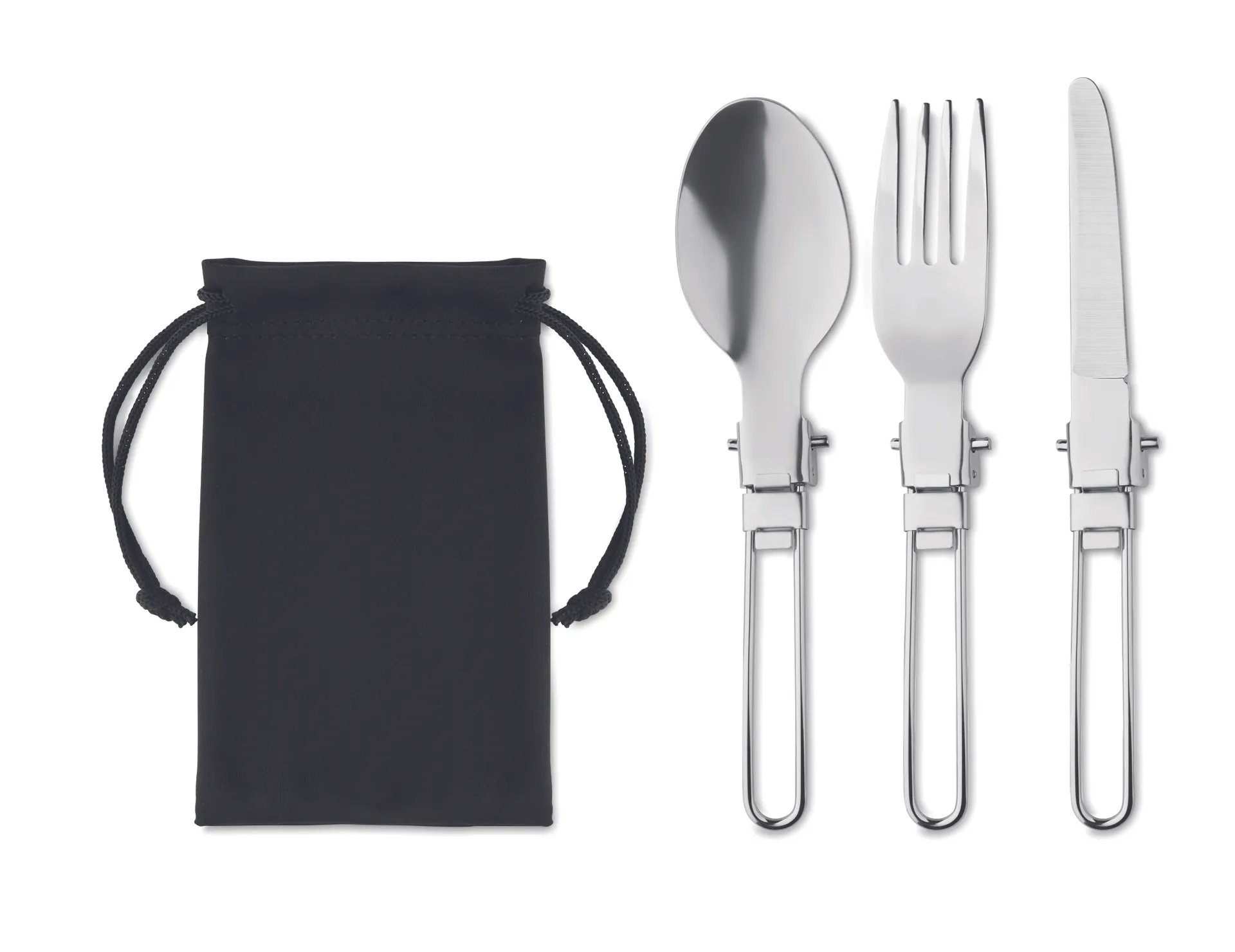 3-delig kampeerbestek set