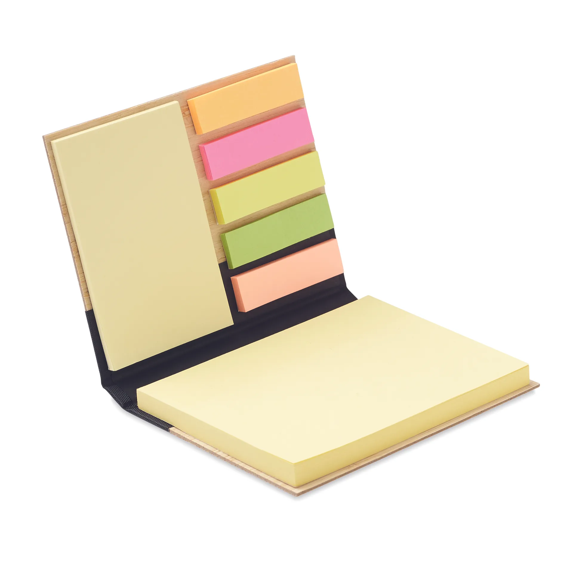 Bamboe sticky notes set Zwart
