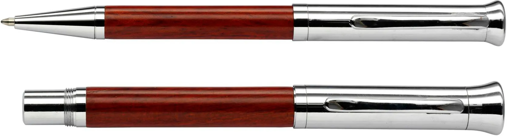 Schrijfset Robin | Hout | 2 st bruin