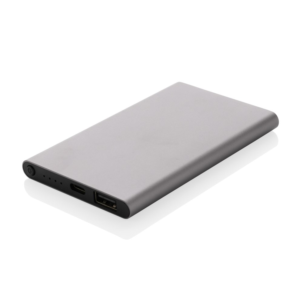 RCS gerecycled plastic/alu 4000 mah powerbank met type C