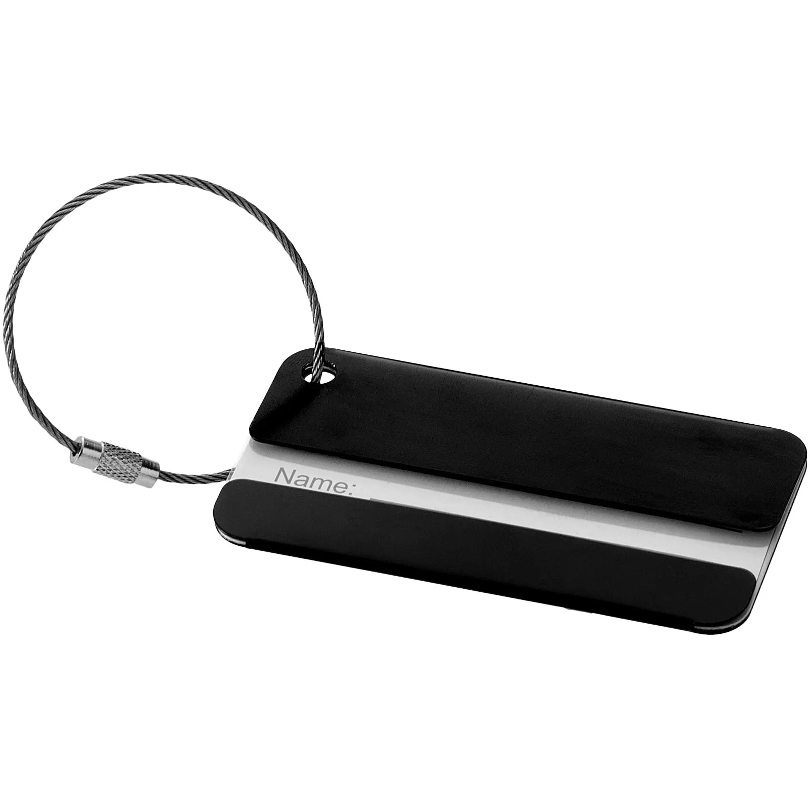 Traveler bagagelabel Zwart