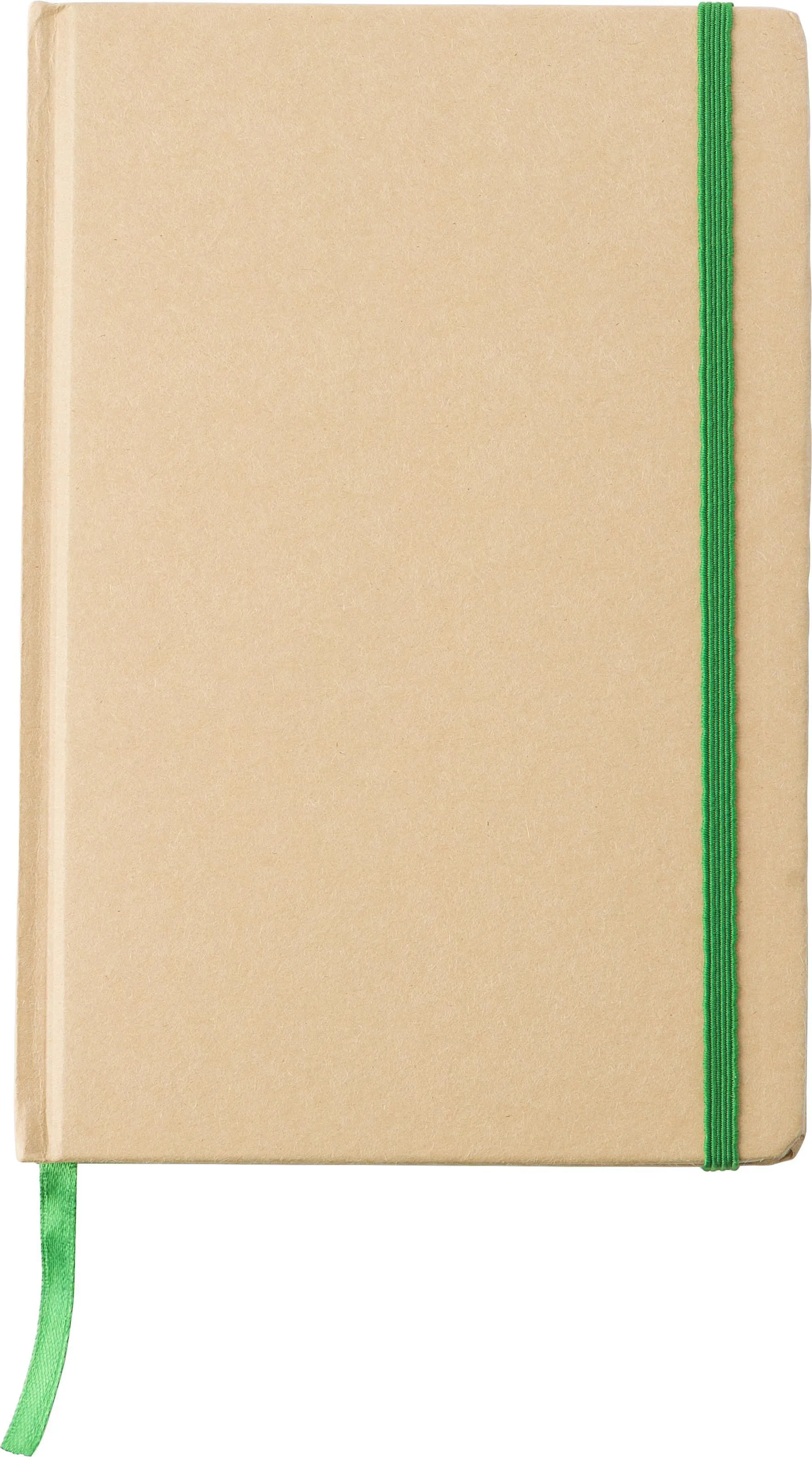 Notitieboek Gianni | Gerecycled | A5 | Gelinieerd lime