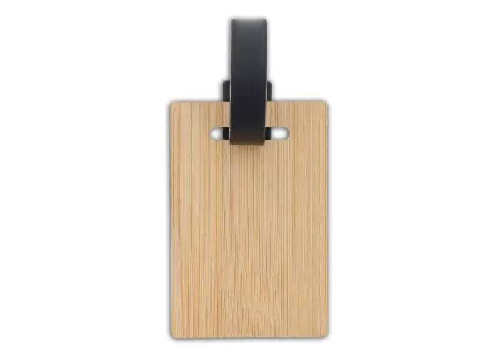 Bagagelabel bamboe