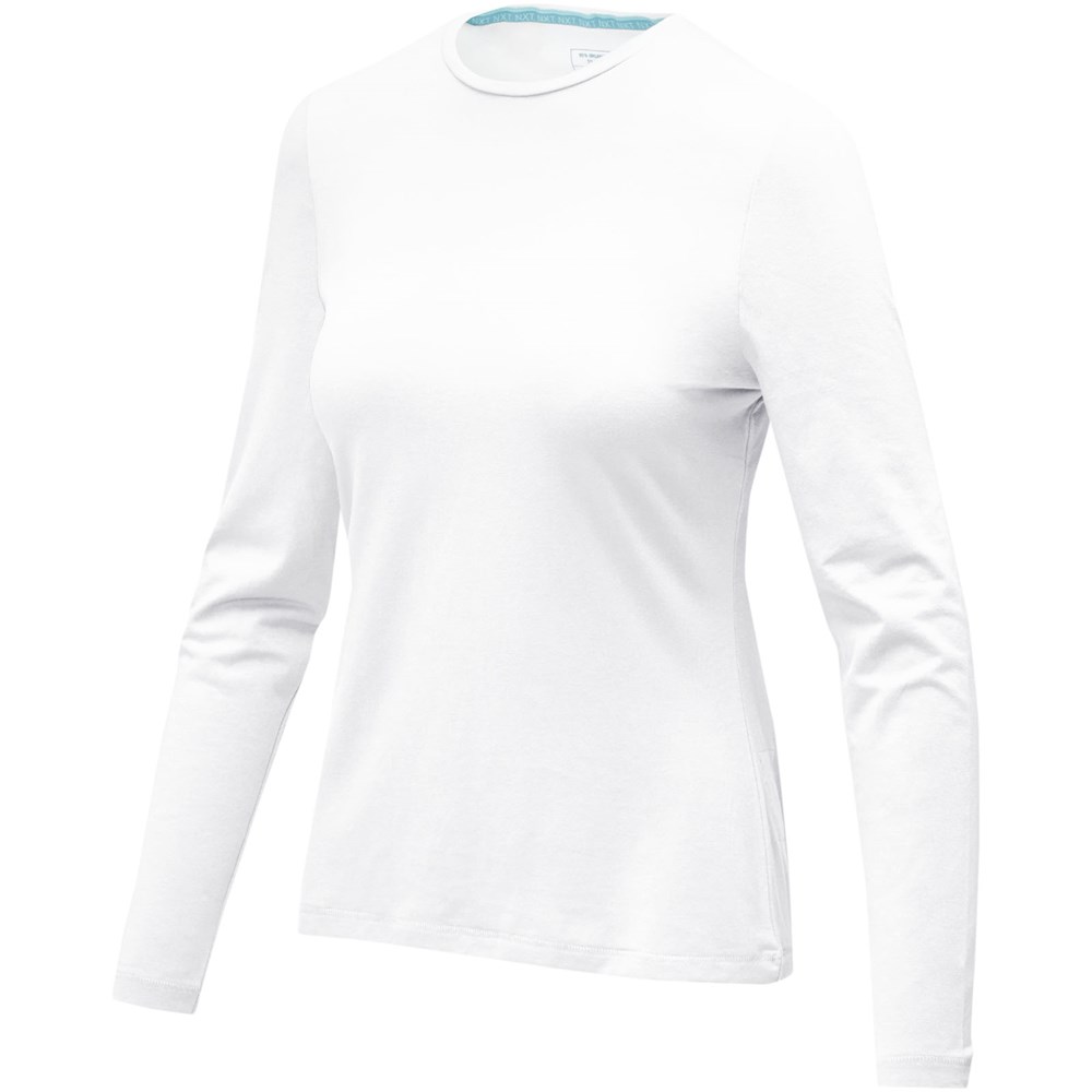 Ponoka biologisch dames t-shirt met lange mouwen