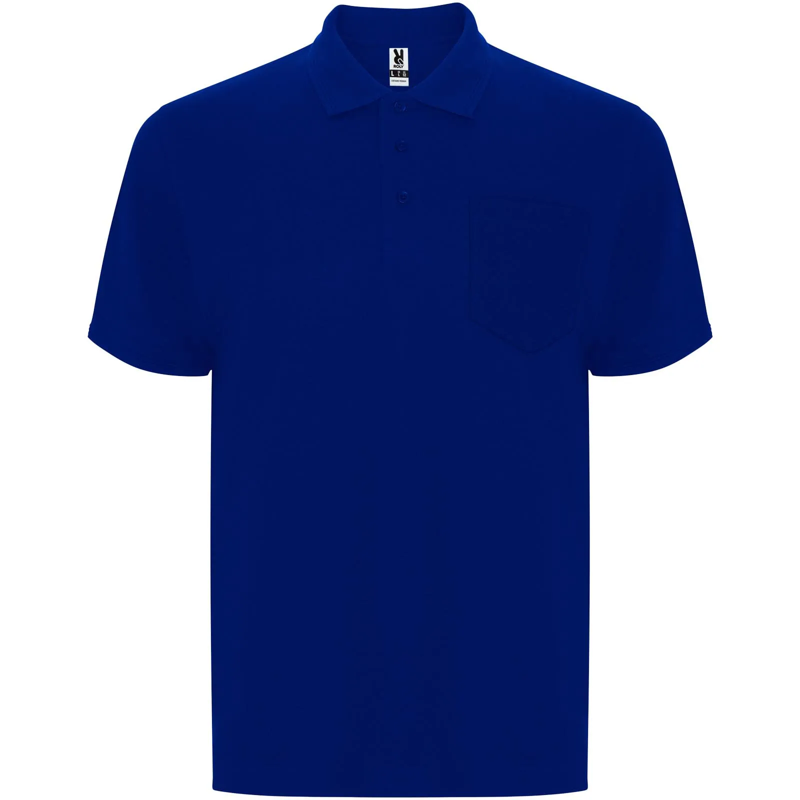 Centauro 220 g/m² Premium unisex polo met korte mouwen Blauw