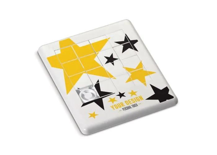 Schuifpuzzel rechthoek Wit