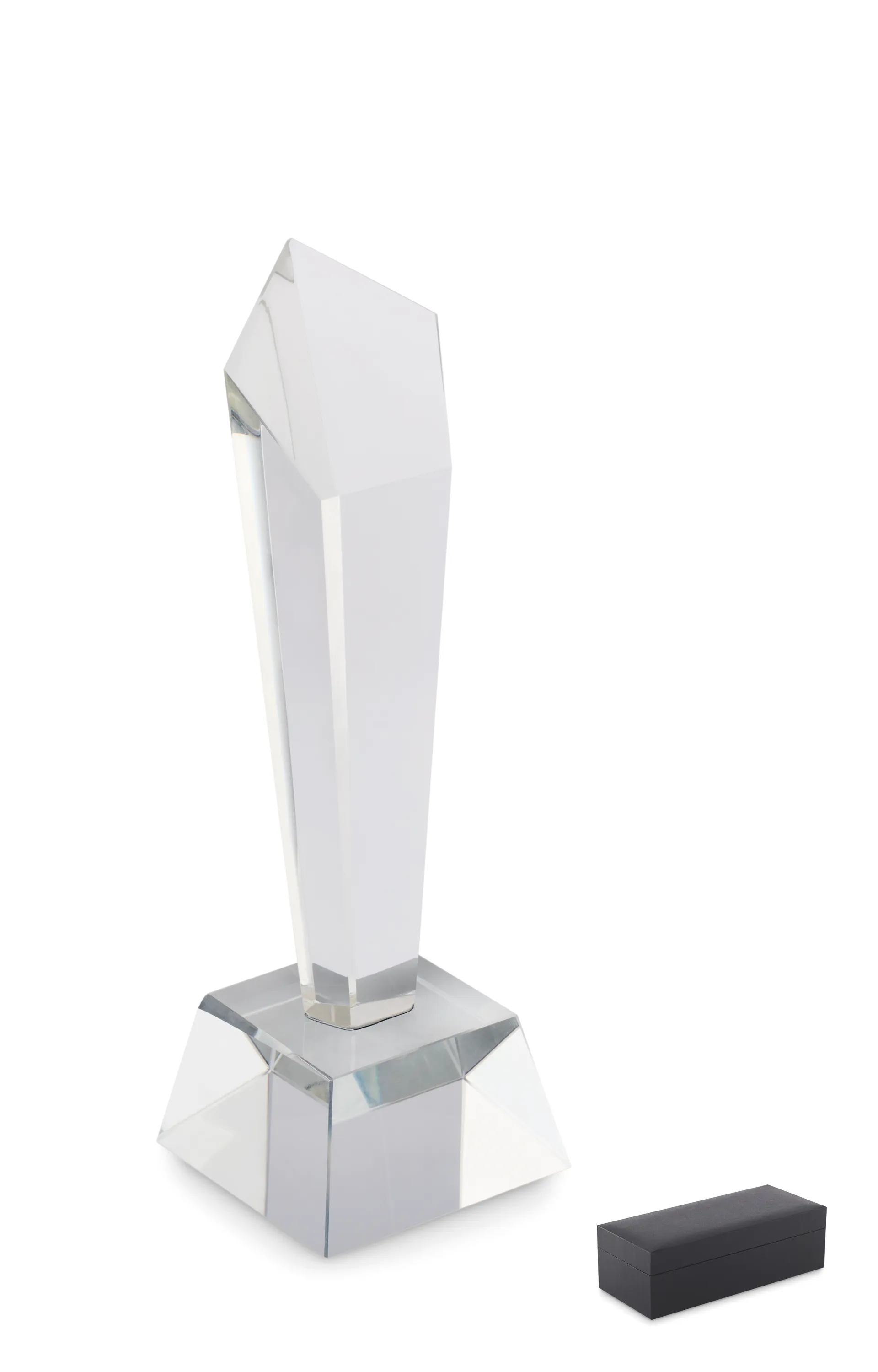 Kristallen award geschenkdoos Transparant