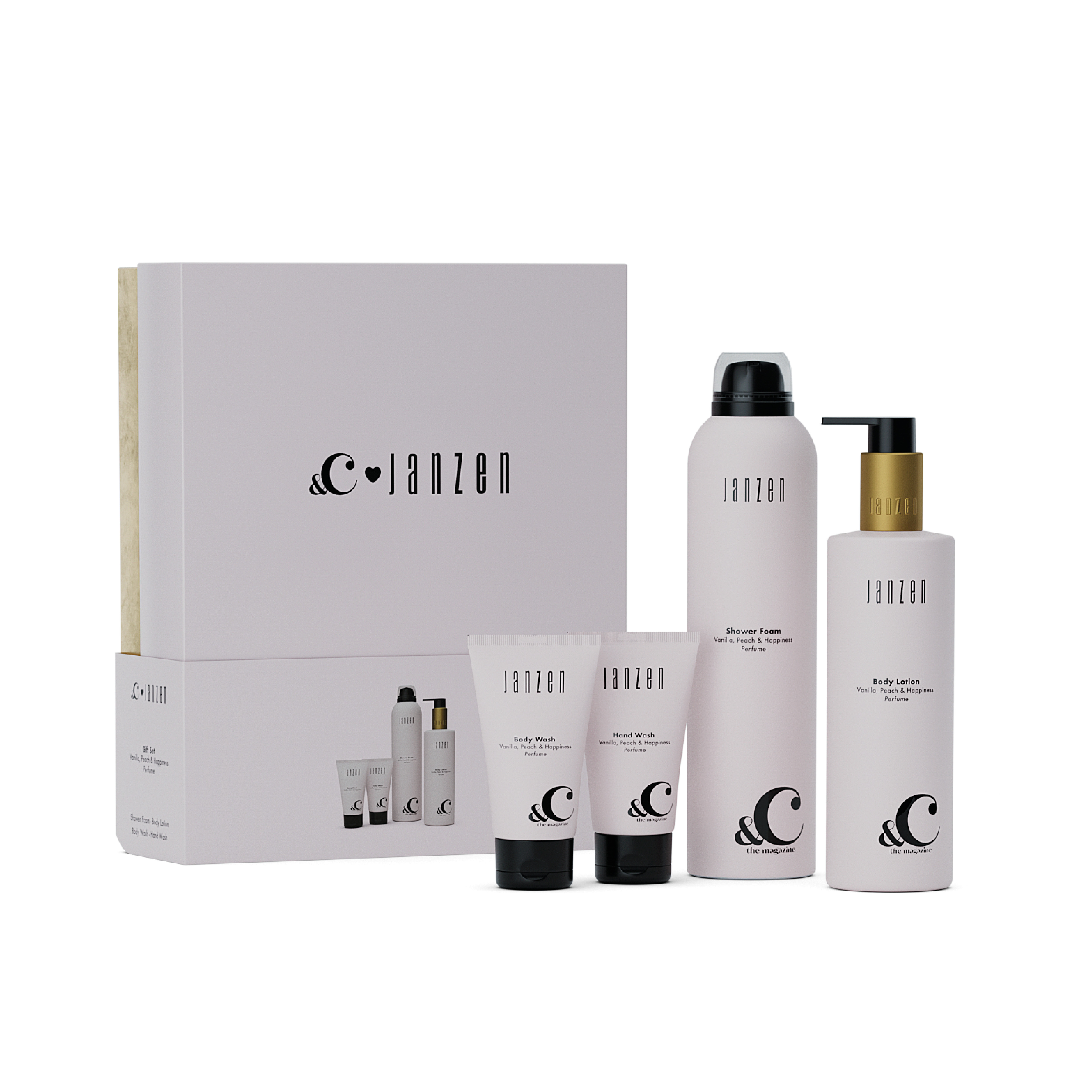 &C Giftset Vanilla Peach