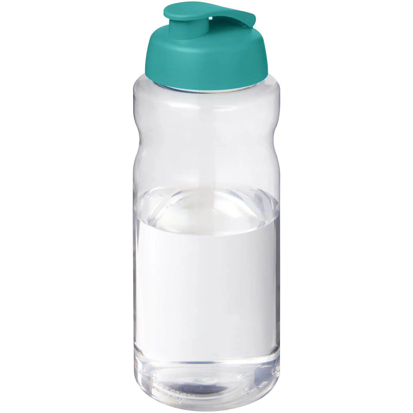 H2O Active® Big Base 1 l drinkfles met klapdeksel Aqua
