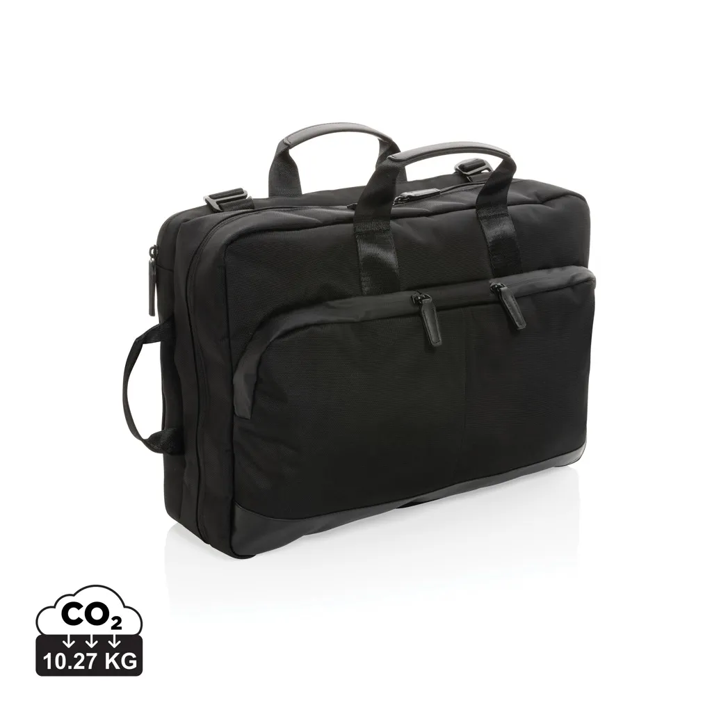 Swiss Peak Aware™ executive 2-in-1 laptop rugzak zwart