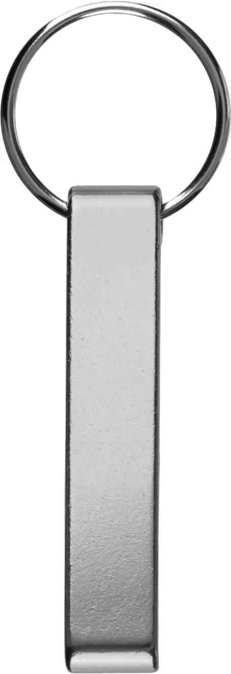 Gerecycled aluminium sleutelhanger Anneliese zilver