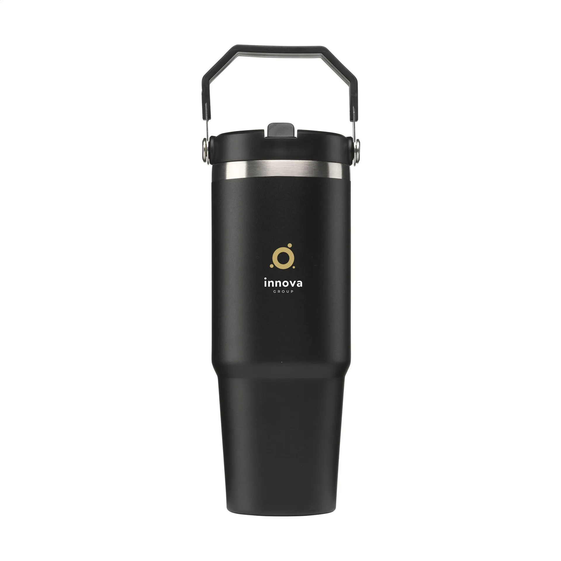 Hippo Recycled Steel Cup 900 ml zwart
