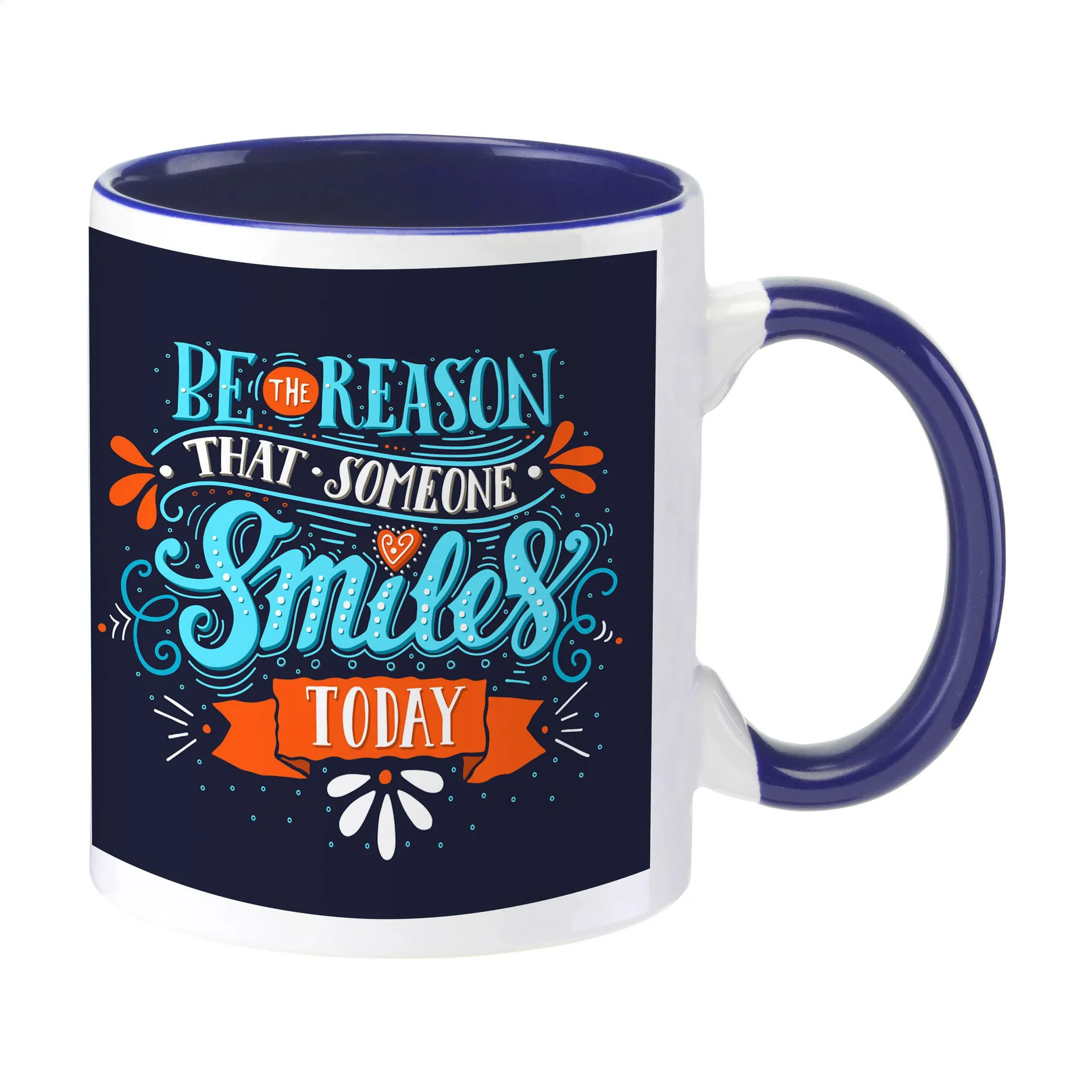 Full Colour Mug Colorato 350 mlmok donkerblauw