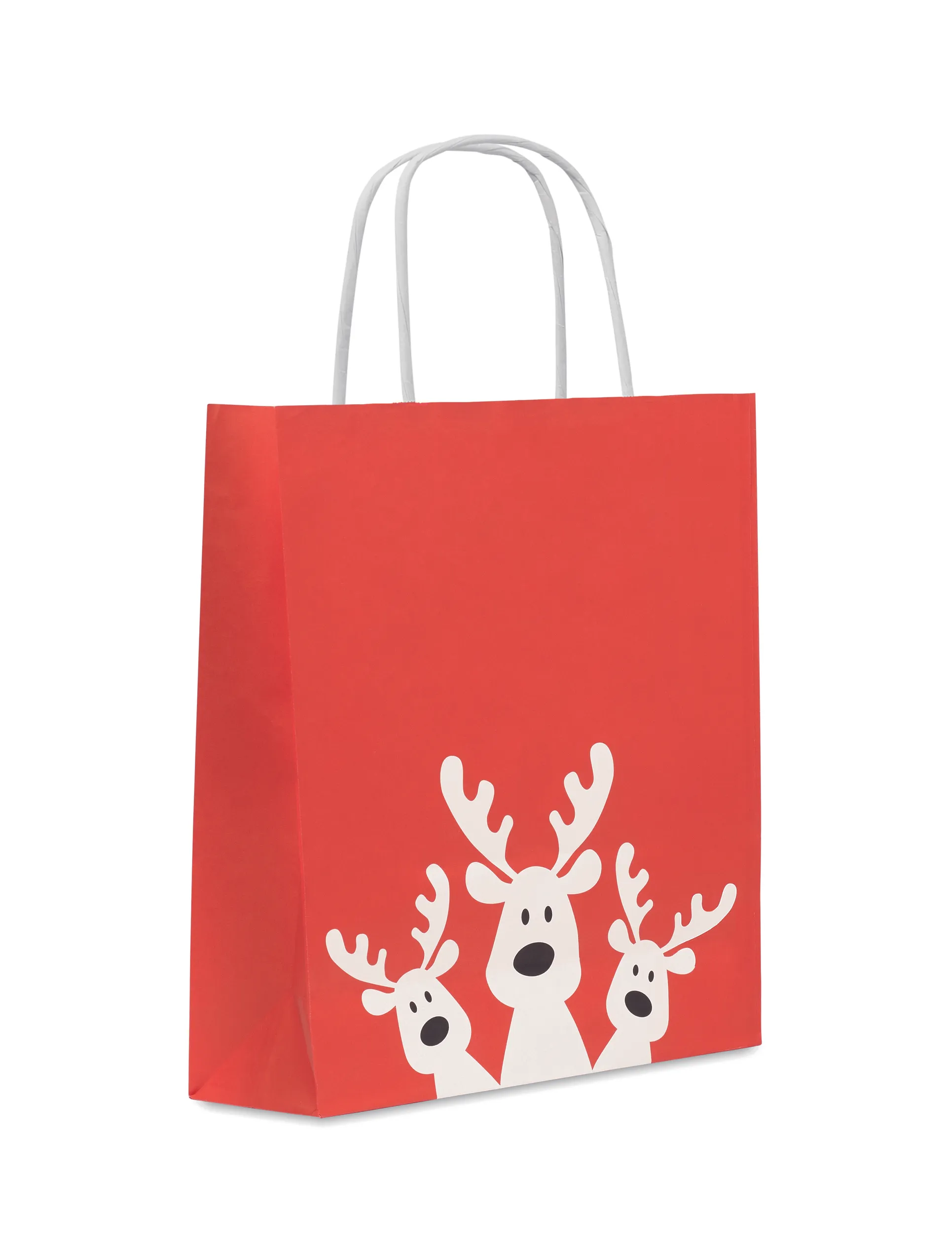 Papieren geschenkzakje (S) Rood