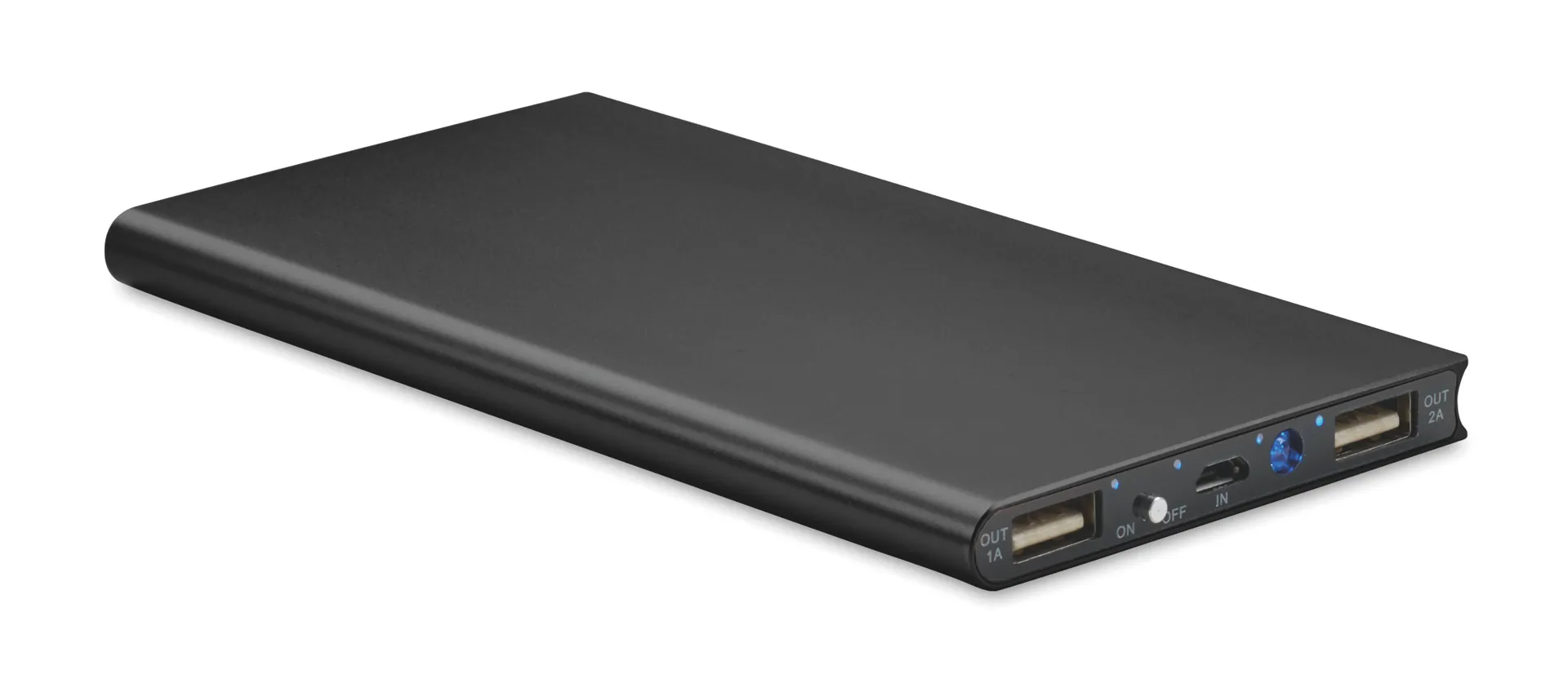 PowerBank 8000 mAh Zwart
