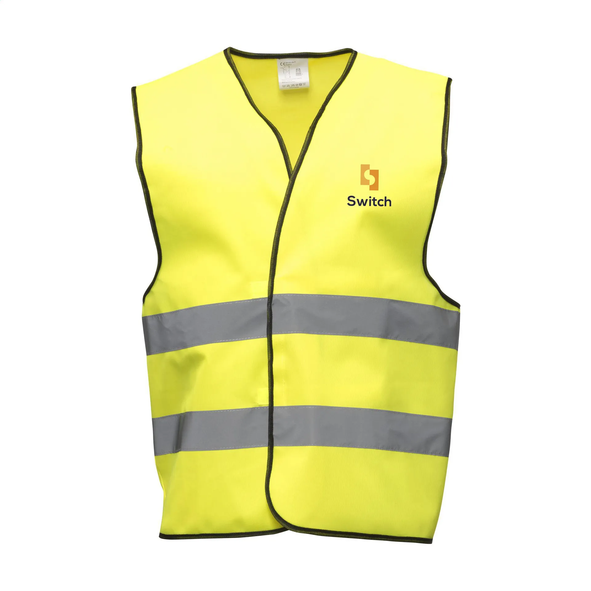 Safety Reflex Vest veiligheidsvest fluo geel