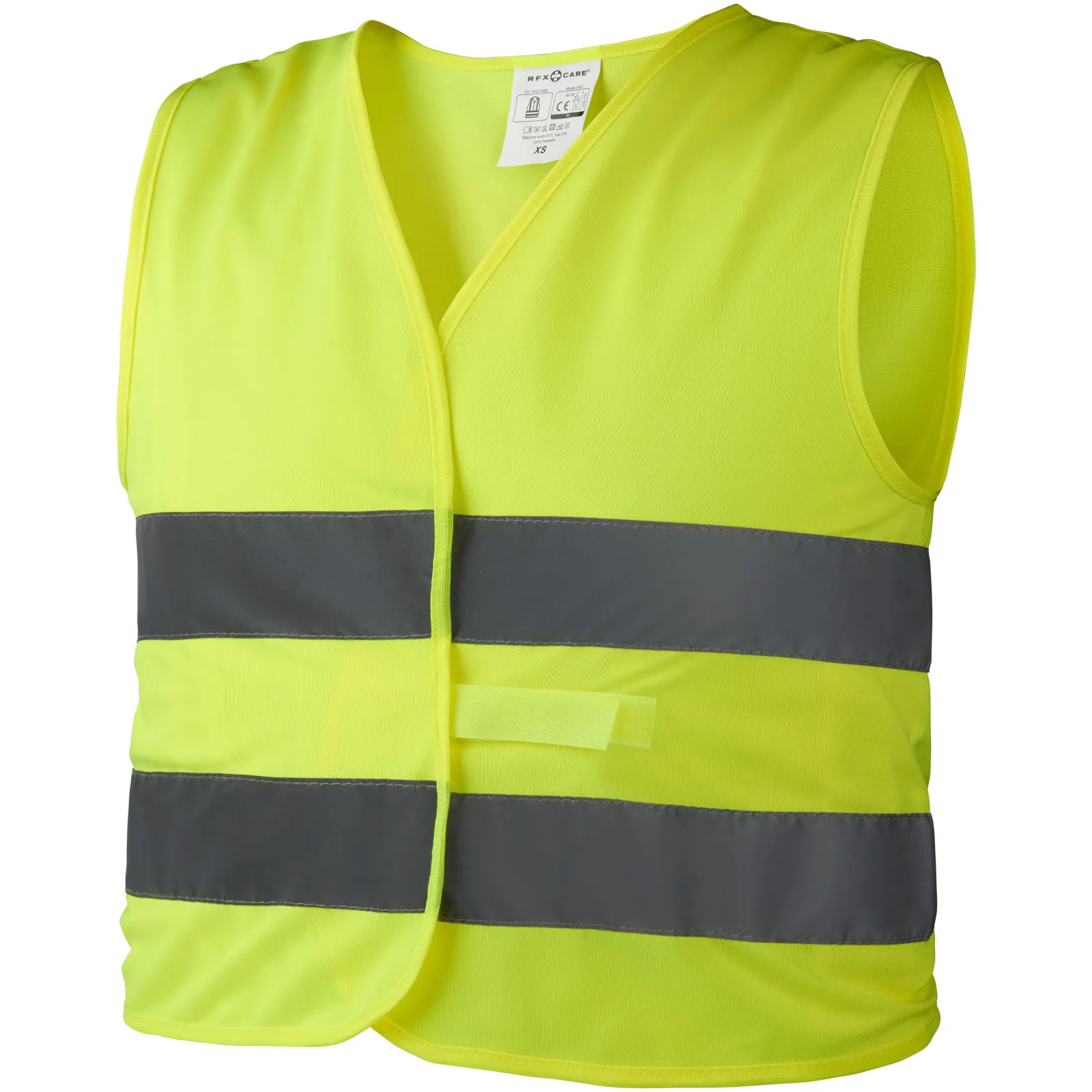 Reflecterend veiligheidsvest HW1 voor kinderen (XS) Neon geel